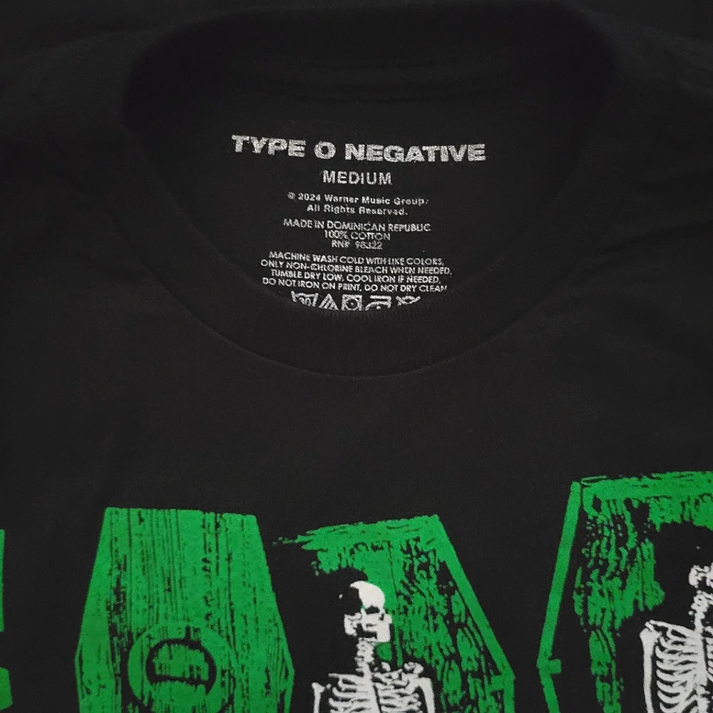 Type O Negative Coffins & Skeletons Shirt - Picture 2 of 4